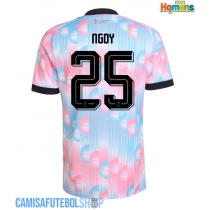 Camisa de time de futebol Bélgica Nathan Ngoy #25 Replicas 2º Equipamento Mundo 2026 Manga Curta